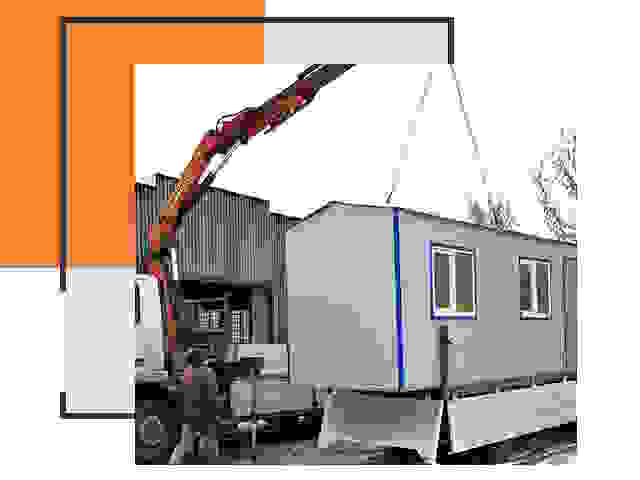 Перевозка бытовок в Новокуйбышевске